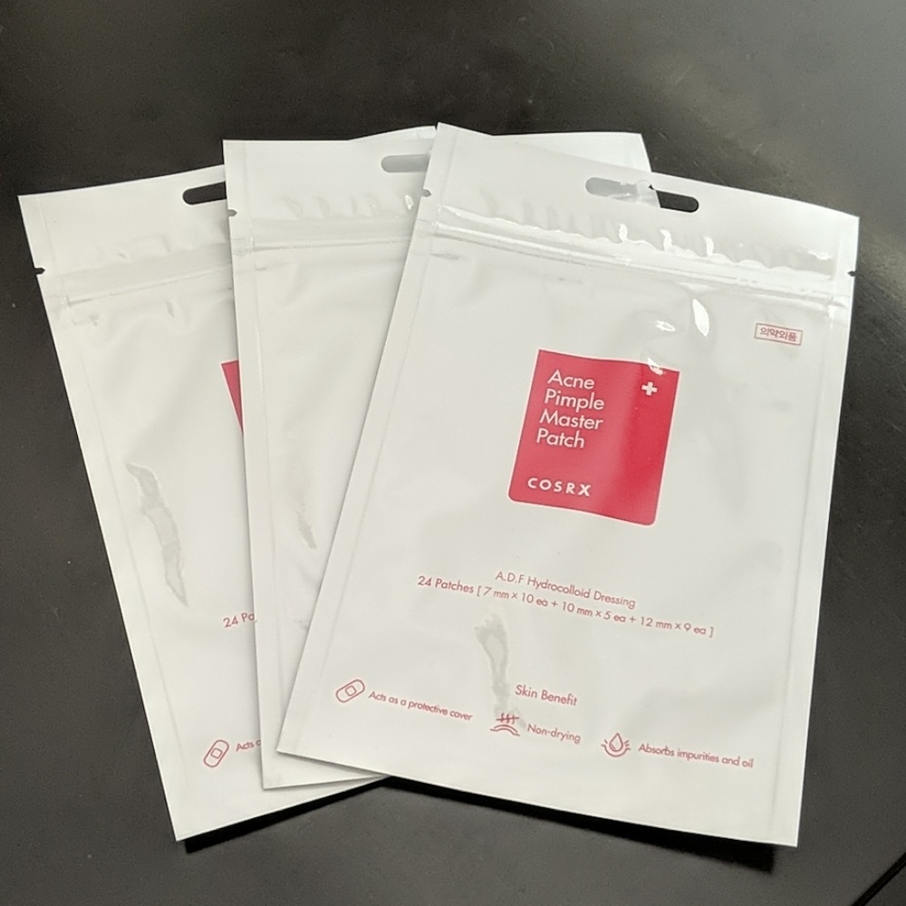 3 COSRX Acne Pimple Master Patch